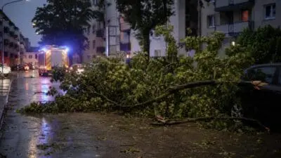 Gewitter bringt 400 Einsätze im Bezirk Bruck an der Leitha