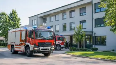 Brandmeldealarm in Kremsmünster: Druckknopfmelder eingeschlagen