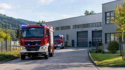 Feuerwehr findet Rauch an Maschine in St. Michael ob Bleiburg