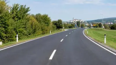 Fahrbahn der B 1 in Melk Ost auf rund 525 Metern saniert