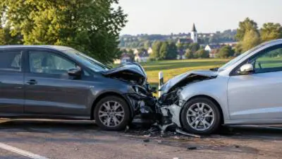 Frontalzusammenstoß in St. Martin verletzt Lenkerin und Lenker