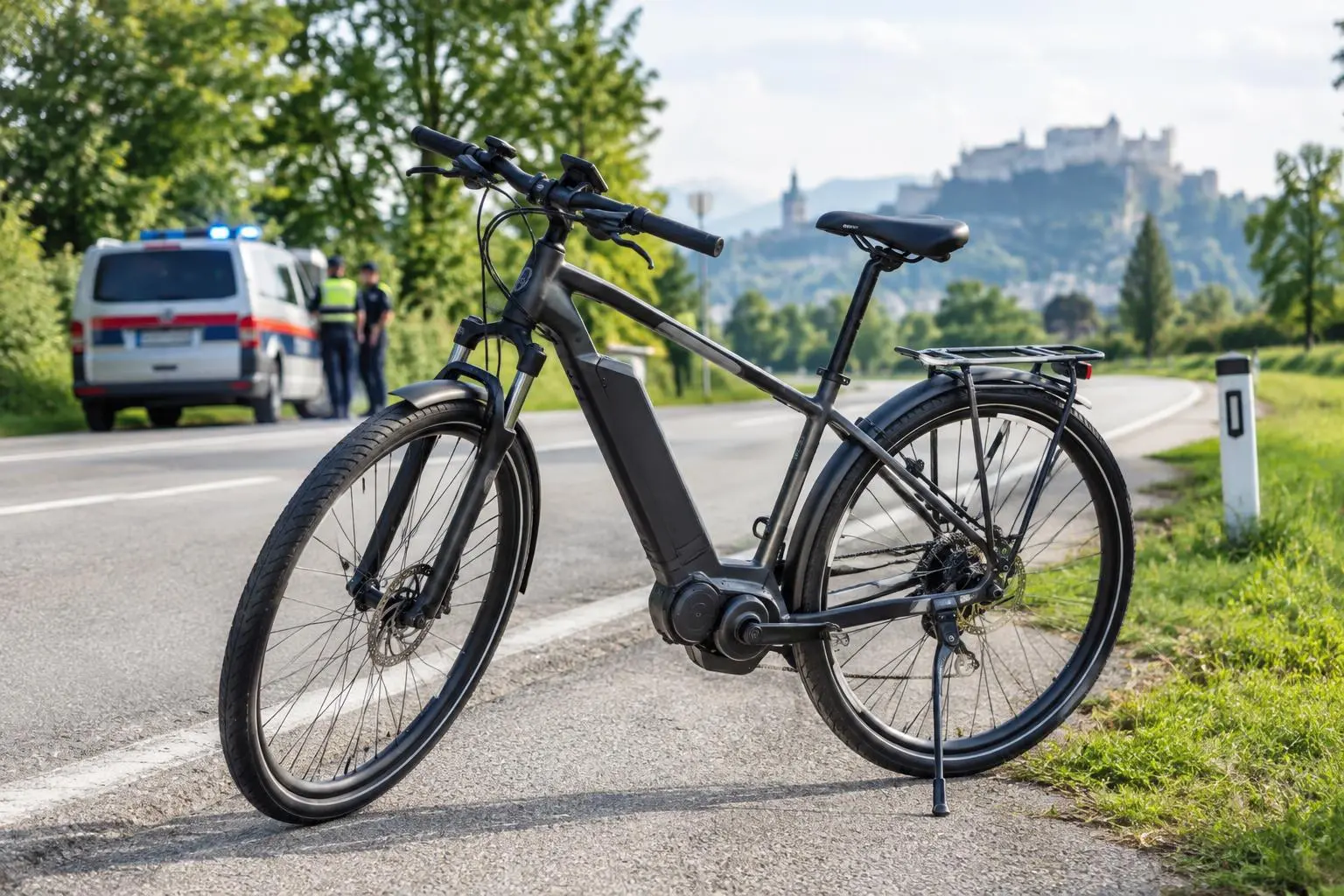 Radfahrer stürzt in Bad Hofgastein mit 1,76 Promille
