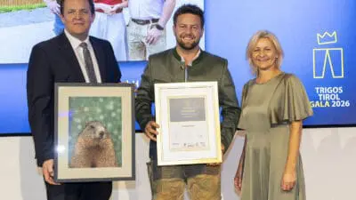 TRIGOS Tirol ehrt Stanglwirt, iDM und Derfeser