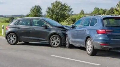 Verkehrsunfall mit zwei Pkw in Angern
