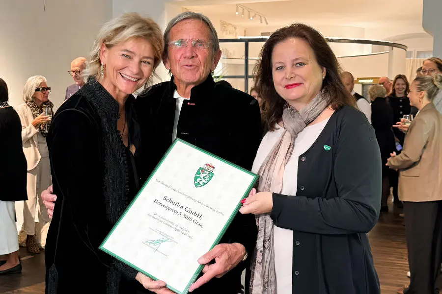 Juwelier Schullin darf steirisches Landeswappen führen