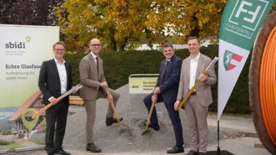 sbidi baut Glasfasernetz für 723 Haushalte in Söchau