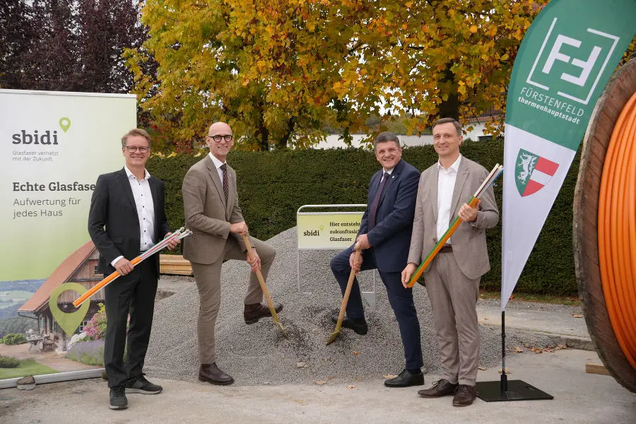 sbidi baut Glasfasernetz für 723 Haushalte in Söchau