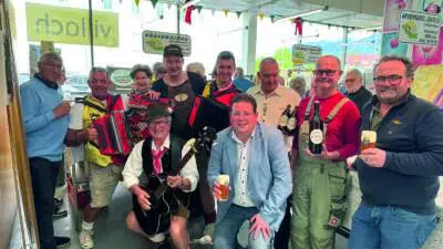 Hopfenherbst bringt Bier und Schmankerl auf Villacher Wochenmarkt