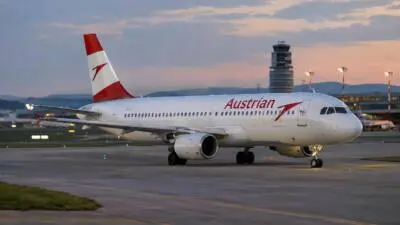Airbus A320 setzt Flug ab Sofia Richtung Wien fort