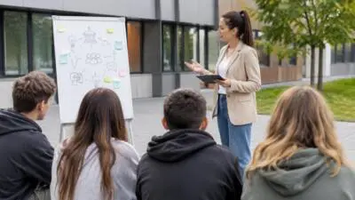 AK Kärnten bietet Jugendlichen einen Demokratie-Workshop