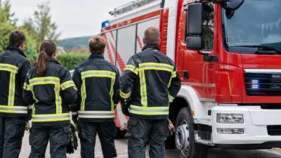 Ammoniakaustritt verletzt Mitarbeiter in Vorchdorf