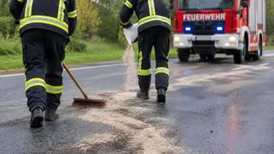 Auffahrunfall verletzt zwei Menschen in Dietersdorf