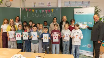 Volksschule 4 Annabichl setzt Projekt „Löwenmut“ um