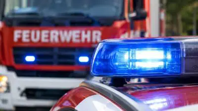 Druckknopfmelder alarmiert Feuerwehr am Leo-Eichinger-Ring