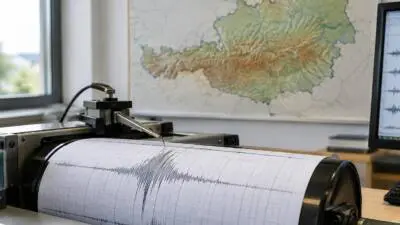 Erdbeben im Raum Hall in Tirol: Magnitude 2,3 gemessen