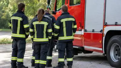 Feuerwehr Gosdorf wird zu Verkehrsunfall in Wittmannsdorf alarmiert