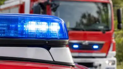 Feuerwehr leitet Verkehr nach Unfall mit zwei Pkw in Mureck um