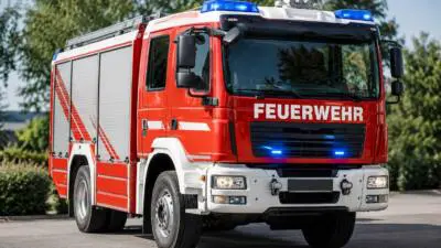 Feuerwehr löscht Fahrzeugbrand am Eggenberger Gürtel in Graz