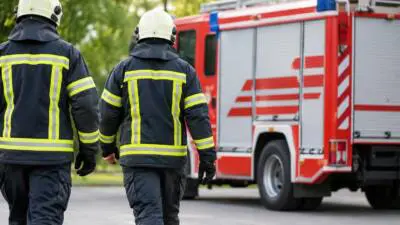 Hoftraktor kippt in der Oberen Klaus um, Fahrer eingeklemmt