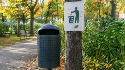 Margareten startet Anti-Littering-Kampagne im Leopold-Rister-Park