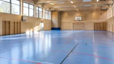 Neue Doppelturnhalle in Retz steht zwei Schulen für Sport offen