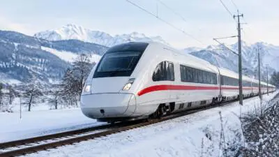 Neue ICE-Verbindungen führen im Winter nach Tirol