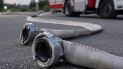 Pkw gerät nach Unfall bei St. Kathrein am Hauenstein in Brand