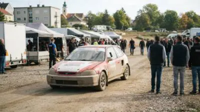 Sascha Troll holt zwei Tagessiege beim Autocross in Hollabrunn