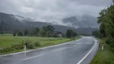 Starkregen in Feldkirchen: Intensive Regenfälle möglich