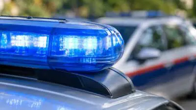 Taxi erfasst Fußgänger auf der Rheinstraße in Hard