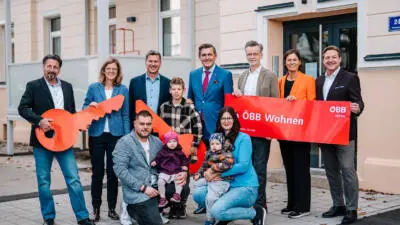 ÖBB übergeben neun sanierte Mitarbeiterwohnungen in Villach