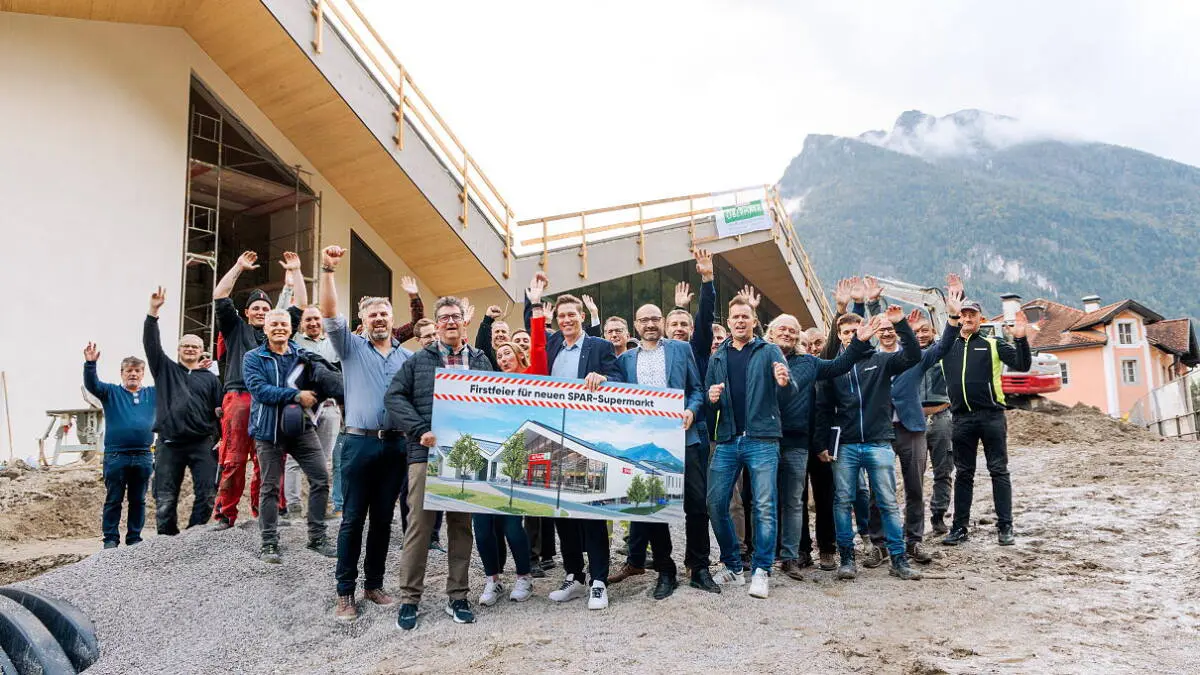 Neuer SPAR-Markt in Golling öffnet Mitte November