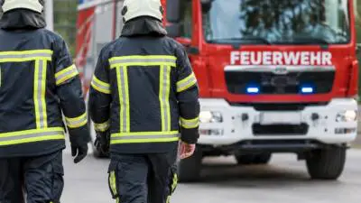 Wasser tritt nach Leitungsbruch am Nordring auf die Straße