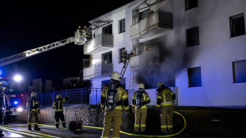 Vier Verletzte nach Kellerbrand in Grins bei Landeck