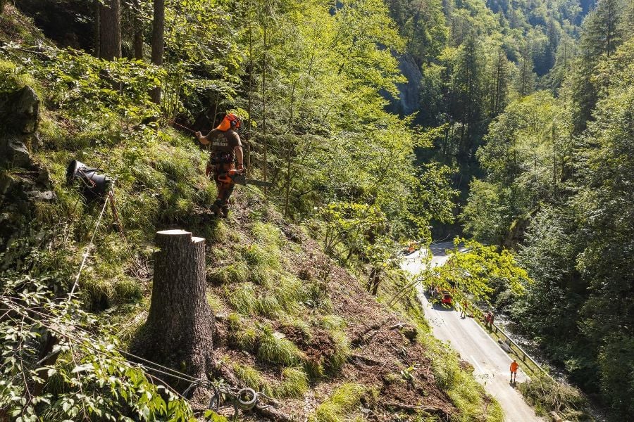 B 64 in der Weizklamm spätestens zu Mittag wieder frei
