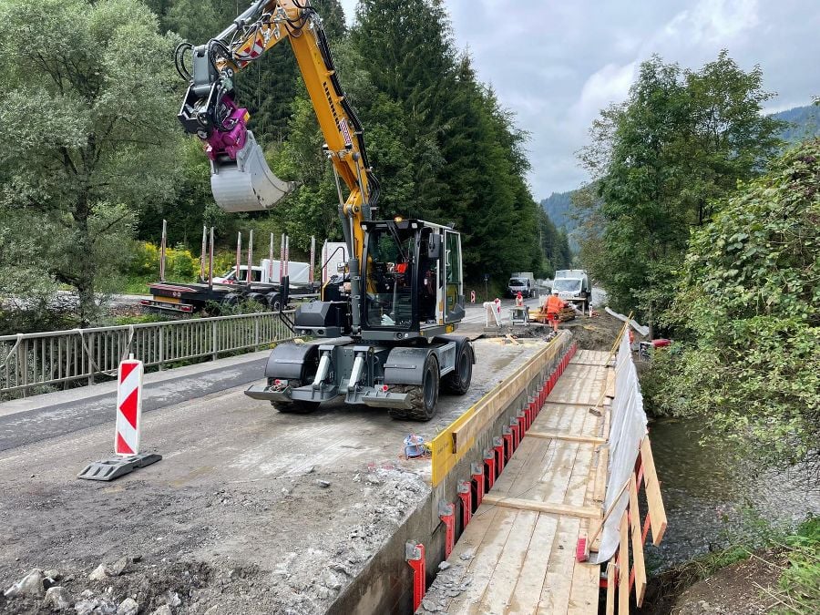 B 96-Sanierung zwischen Murau Nord und Stöcklbauer hat begonnen