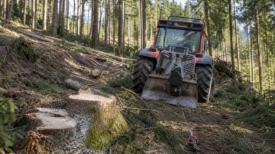 Forstunfall in Stummerberg: 30-Jähriger schwer verletzt