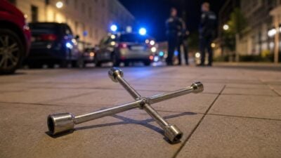 30-Jähriger nach mutmaßlichem Angriff mit Radkreuzschlüssel festgenommen