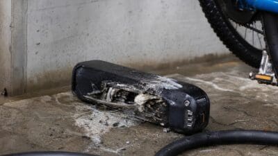 42-Jähriger löscht brennenden Fahrradakku in Schwaz