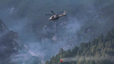 Bundesheerhubschrauber heuer 17-mal zu Waldbränden angefordert