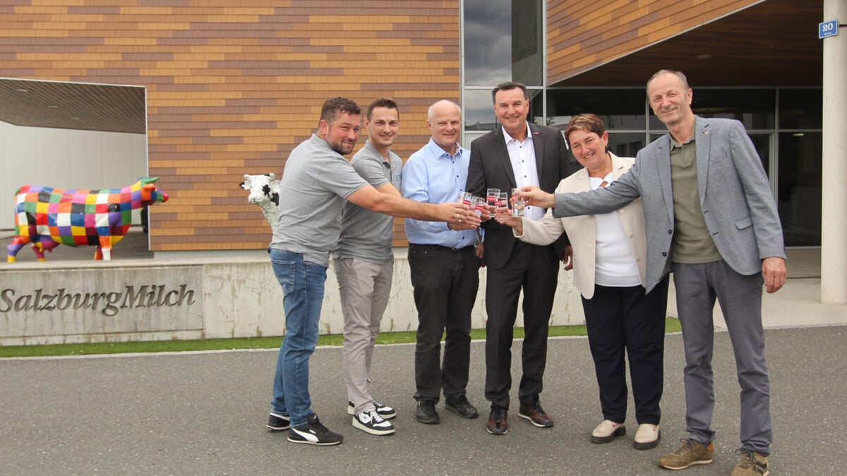 SalzburgMilch baut Trinkwasserleitung für St. Georgen
