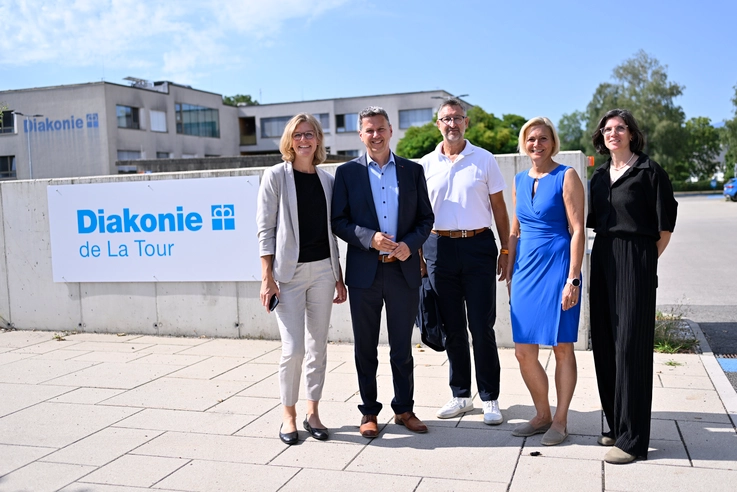 Daniel Fellner besuchte hi Harbach in Klagenfurt