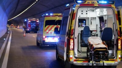 Auffahrunfall im Karawankentunnel: A11 zeitweise gesperrt