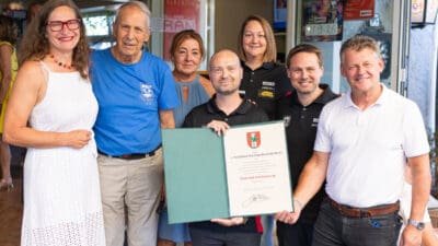 Pool-Billard-Club Klagenfurt zum 50-jährigen Bestehen geehrt