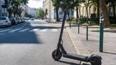 E-Scooter-Kontrolle in Wien: Person festgenommen