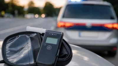 Ellmau: Vorbau des Musikpavillons und Pkw beschädigt