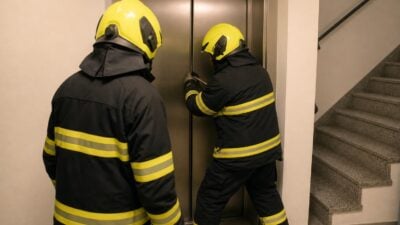 Feuerwehr zu Lift am Südtiroler Platz alarmiert