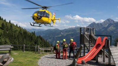 Frau und Enkelin nach Sturz am Isskogel verletzt