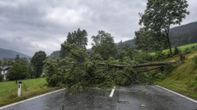 Gewitter mit Starkregen und Hagel in Kärnten erwartet