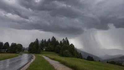 Gewittervorwarnung für Kitzbühel am Donnerstag